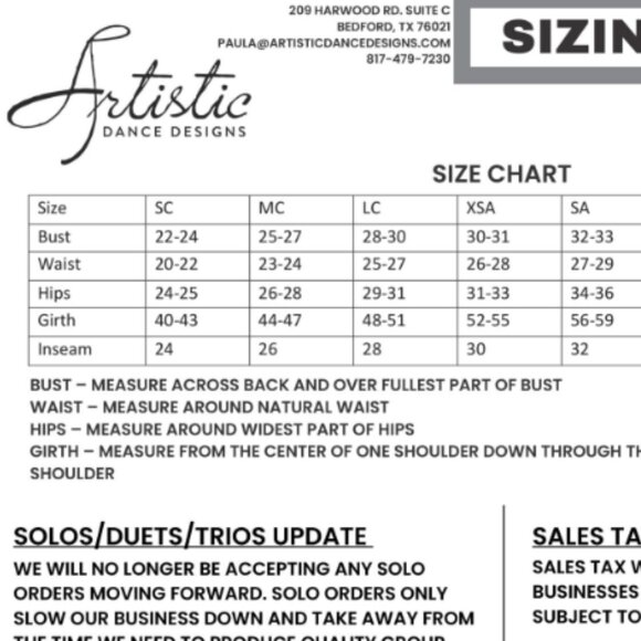 Artistic Dance Designs Soaring Costume – 3 Piece – Rose/Wine – XSA - Picture 12 of 12